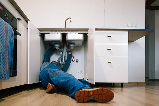 Professional Plumbing technician working in Wellesley Island, NY